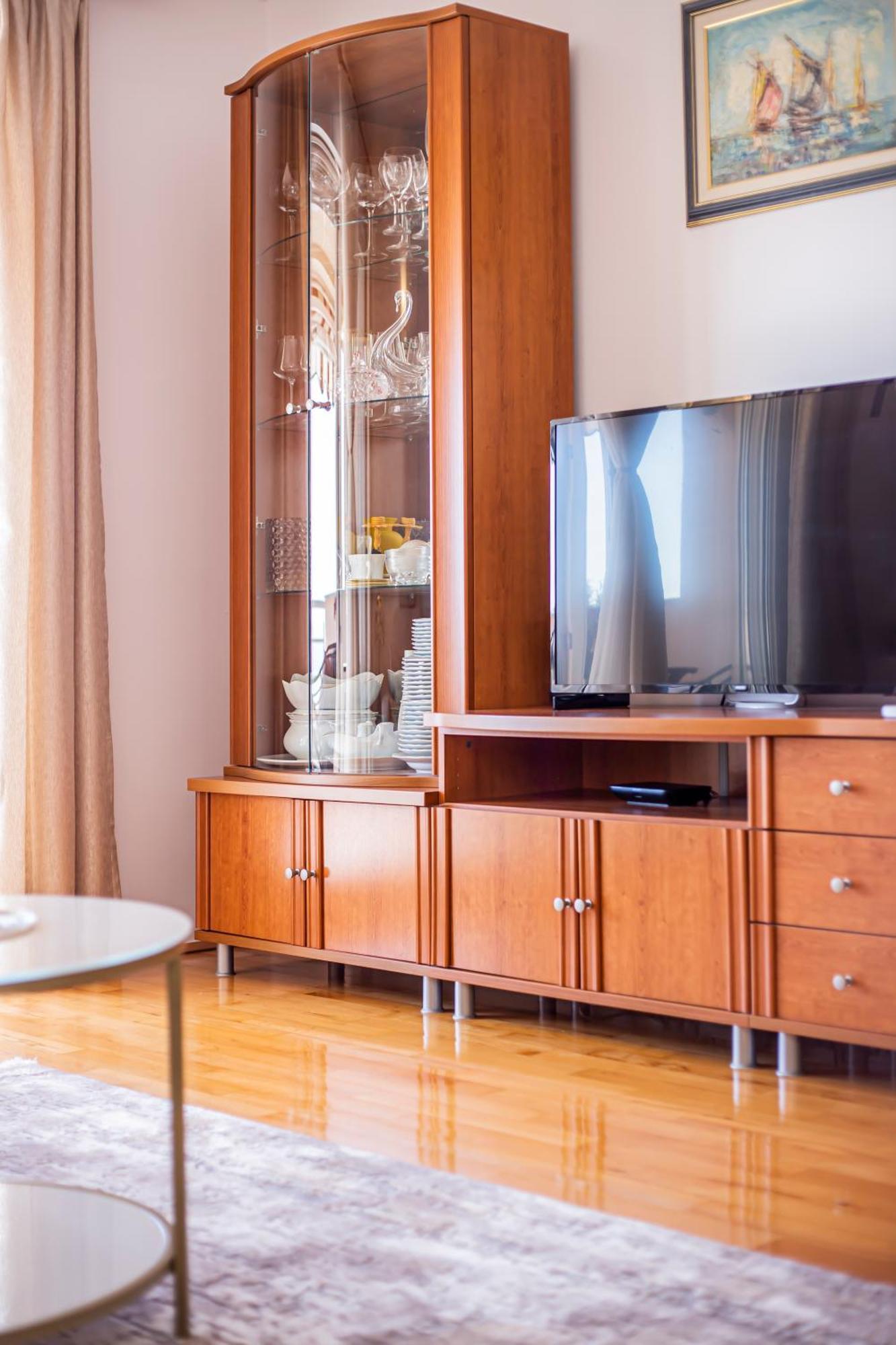 Apartment Anita With Amazing Sea View ماكارسكا المظهر الخارجي الصورة