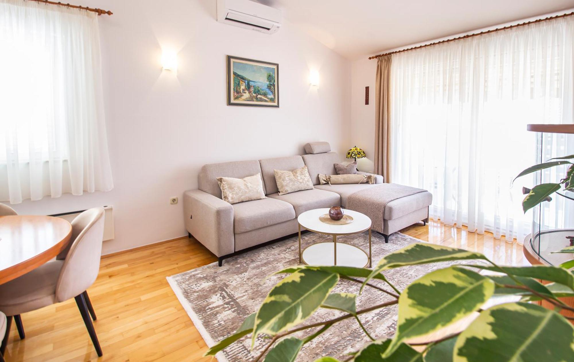 Apartment Anita With Amazing Sea View ماكارسكا المظهر الخارجي الصورة