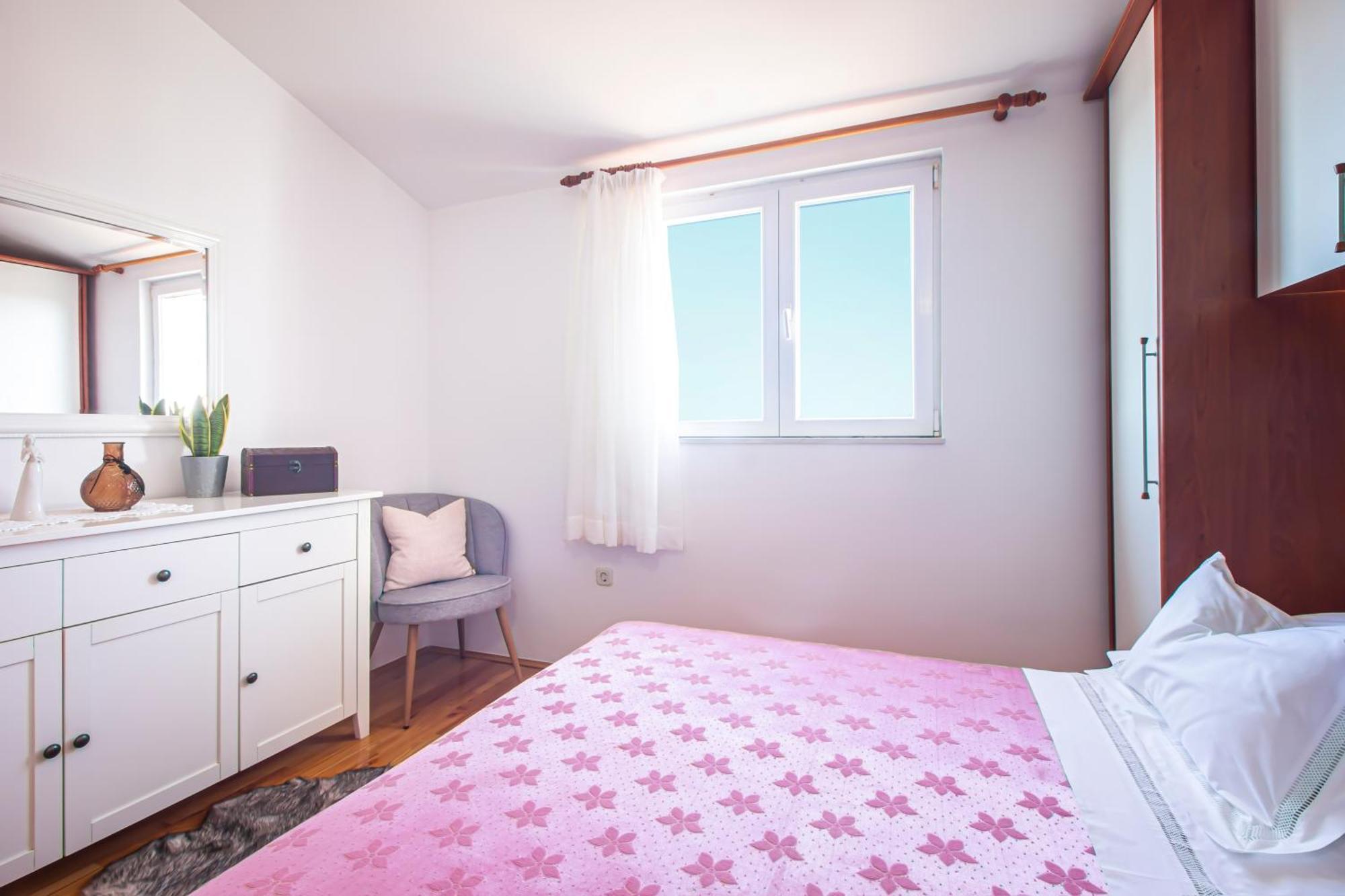 Apartment Anita With Amazing Sea View ماكارسكا المظهر الخارجي الصورة
